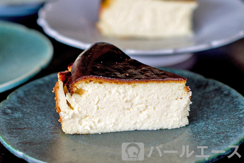 レシピ「バスクのバル風チーズケーキ」の画像