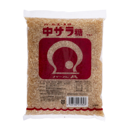 パールエース印　中ザラ糖1kg  商品画像