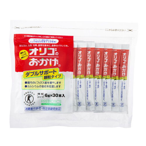 オリゴのおかげ ダブルサポート6ｇ×30本（顆粒タイプ） 商品画像
